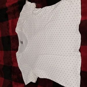 NWOT Rebecca Malone Polka Dot Tee - Size 2X